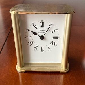 Tiffany table clock